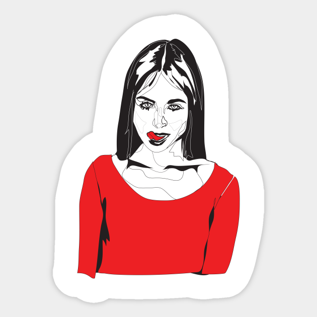 Riley Reid Riley Reid Sticker TeePublic